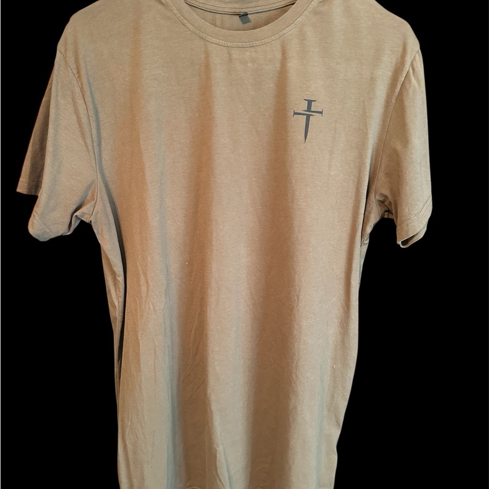 Three Nails Mens Brown T shirt